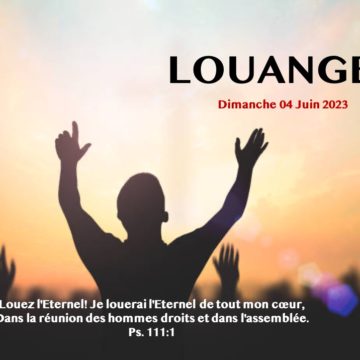 LOUEZ L&rsquo;ÉTERNEL