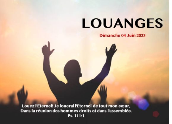 LOUEZ L&rsquo;ÉTERNEL